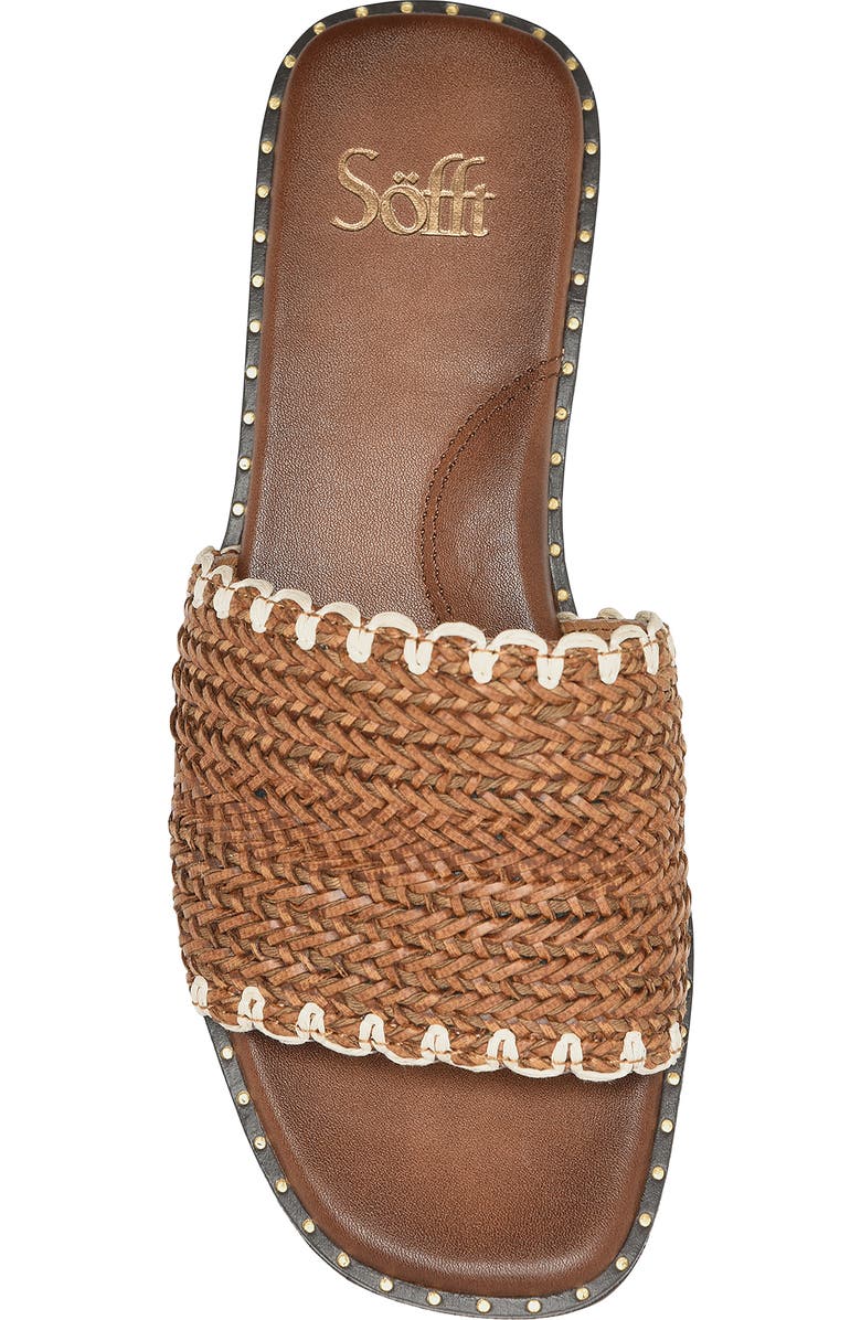 Söfft Elsa Slide Sandal, Alternate, color, Brown