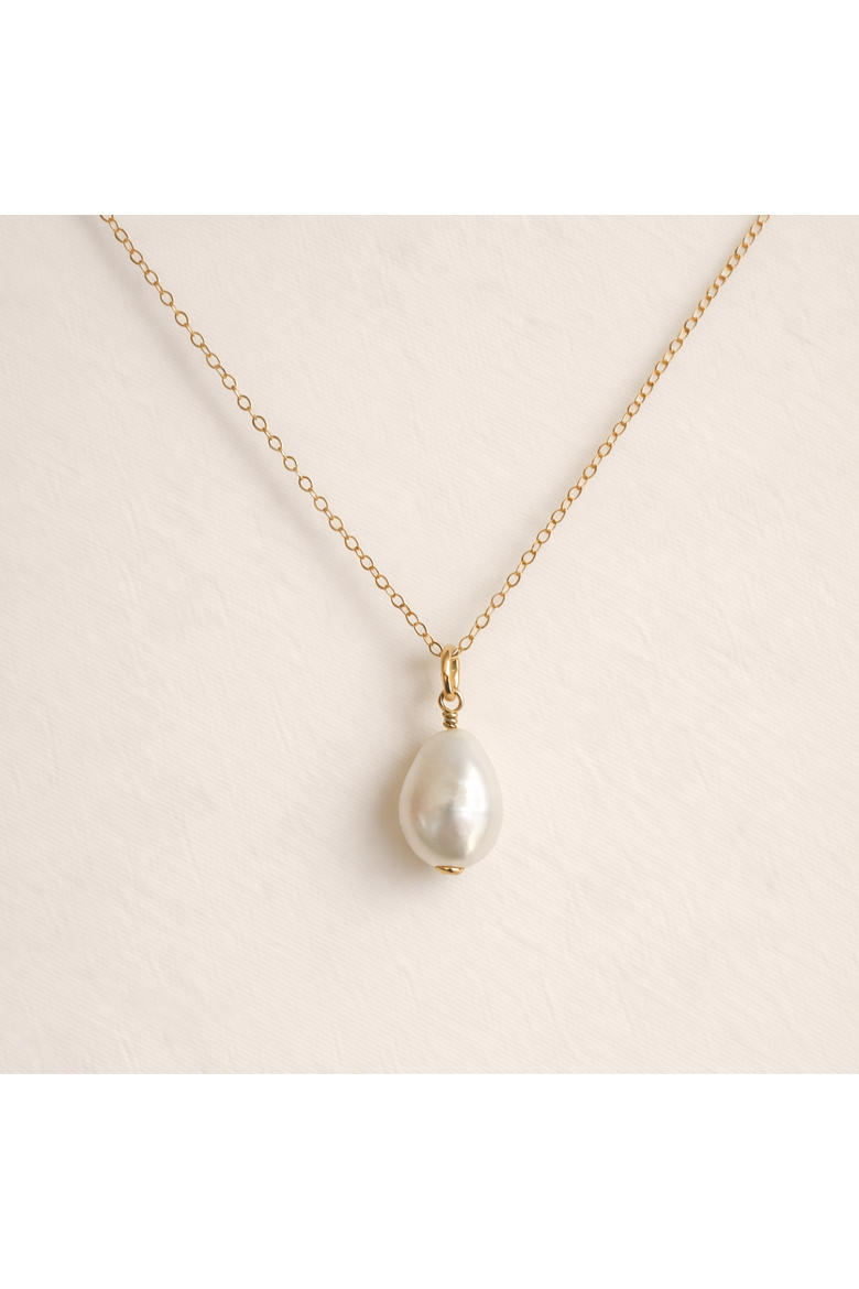 Baroque Pearl Necklace, Alternate, color, 14k Gold Fill - 18-20"