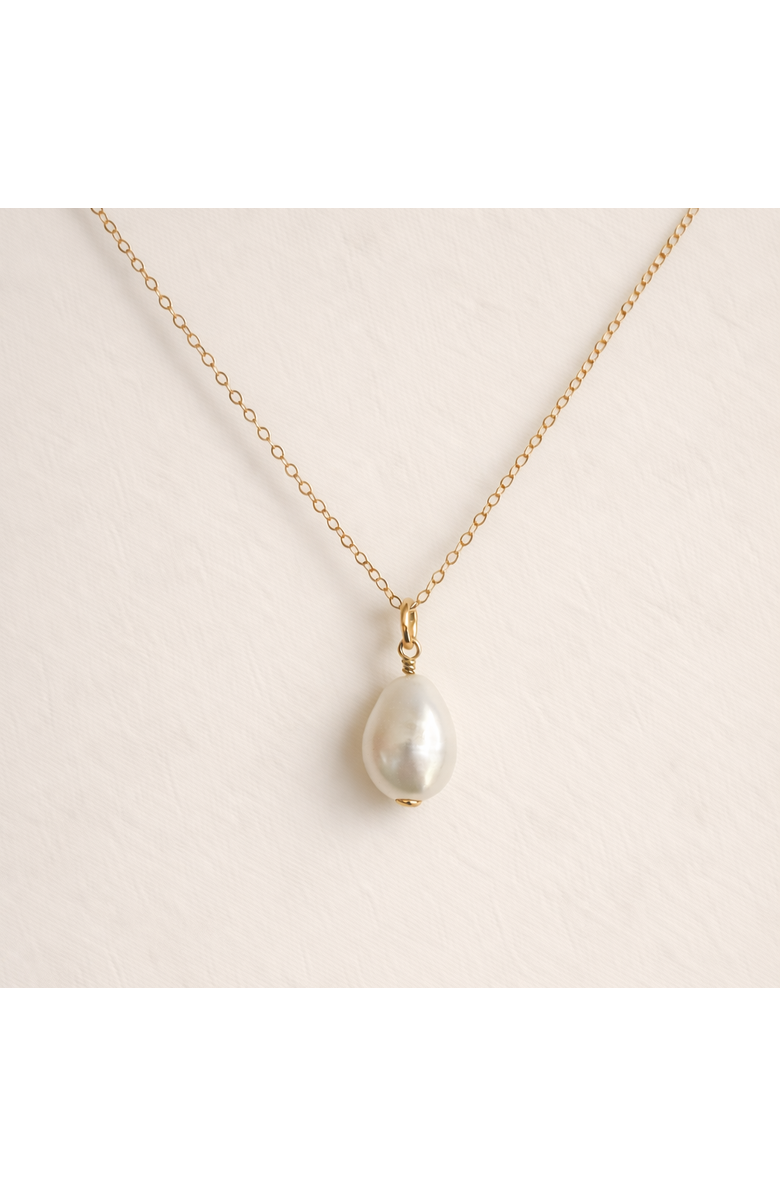 Sheena Marshall Jewelry Baroque Pearl Necklace, Alternate, color, 14K Gold Fill - 18-20"