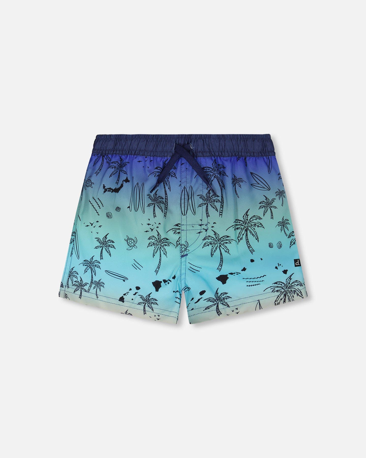 selected Blue Beach Print