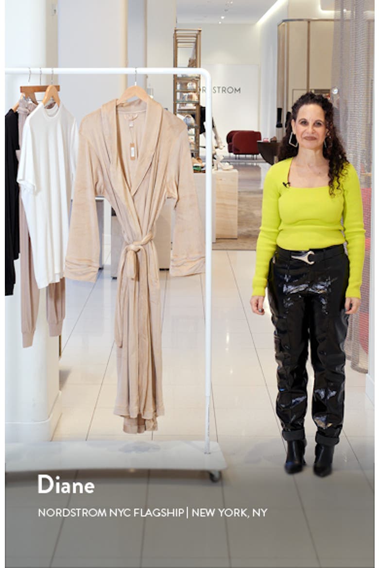 Velour Women's Long Robe video