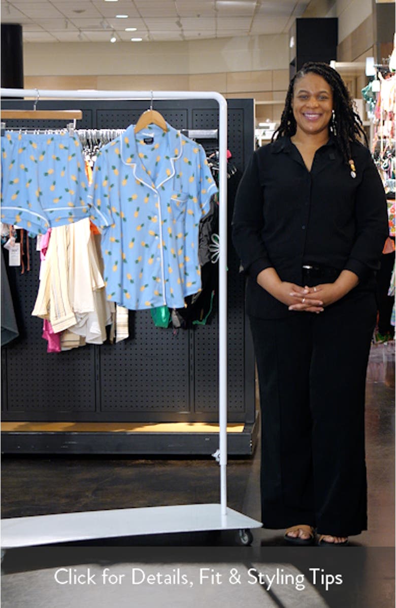 print short pajamas, sales video thumbnail