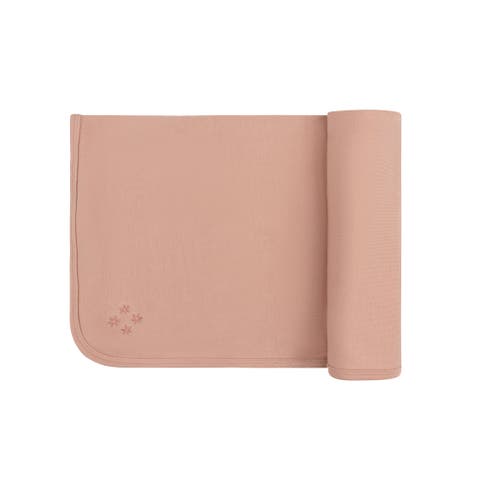 Velour Embroidered Floral Collection - Blanket