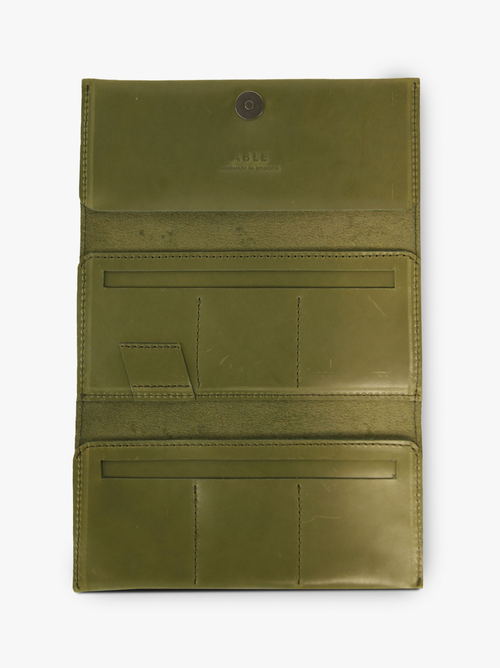 Able Debre Wallet In Moss