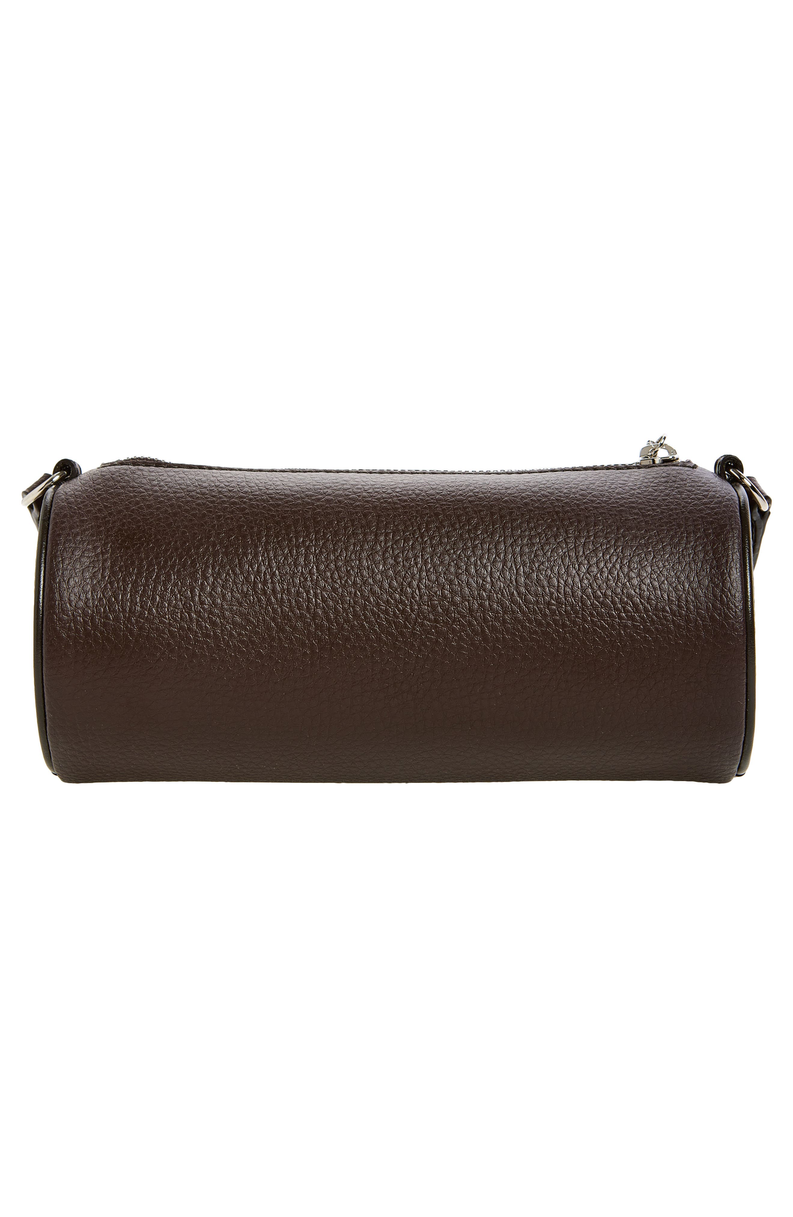 Logo Faux Leather Bracelet Pouch, Alternate, color, CHOCOLATE BROWN