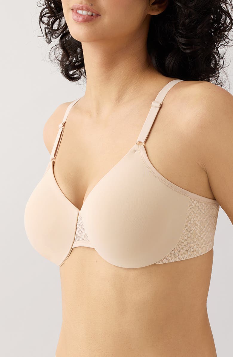 Wacoal Comfort Within Reach Underwire Bra, Alternate, color, Sand