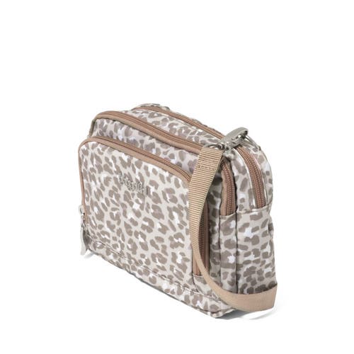 Baggallini Trifecta Rfid Wallet Crossbody Bag In Brown