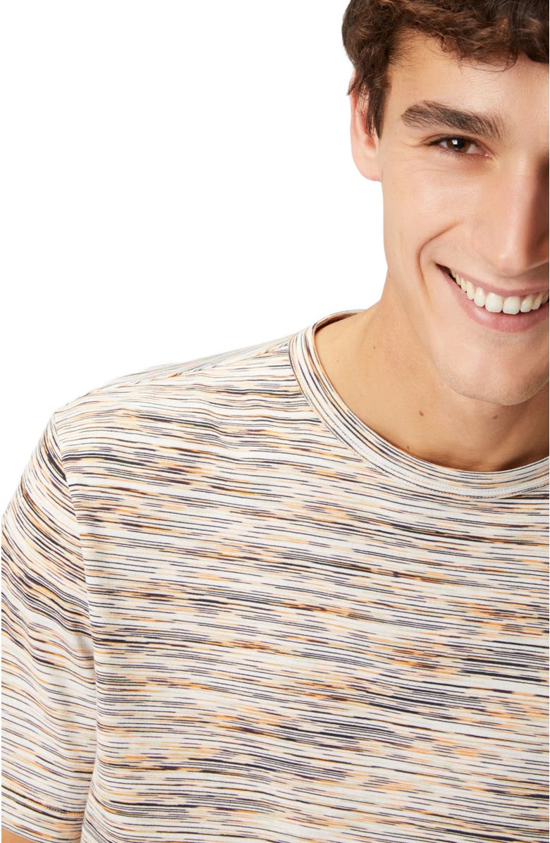 Missoni Slub cotton crew-neck T-shirt, Alternate, color,