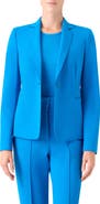 Akris punto One-Button Jersey Blazer