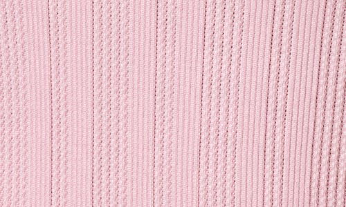 Florence By Mills Lace Trim Crop Tank In Candy Pink