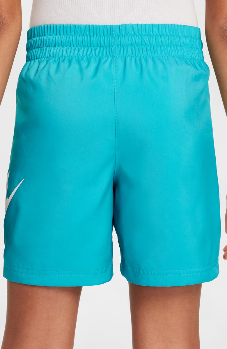 Nike Kids' Club Shorts, Alternate, color, Dusty Cactus/ White