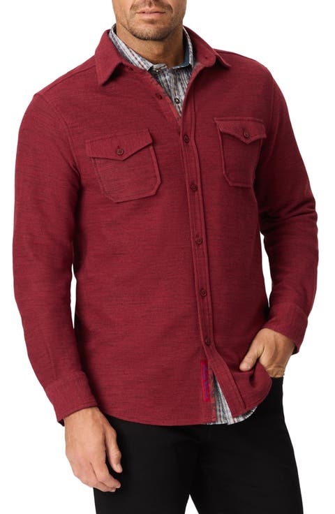 Burstead Knit Shirt Jacket