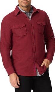 Robert Graham Burstead Knit Shirt Jacket