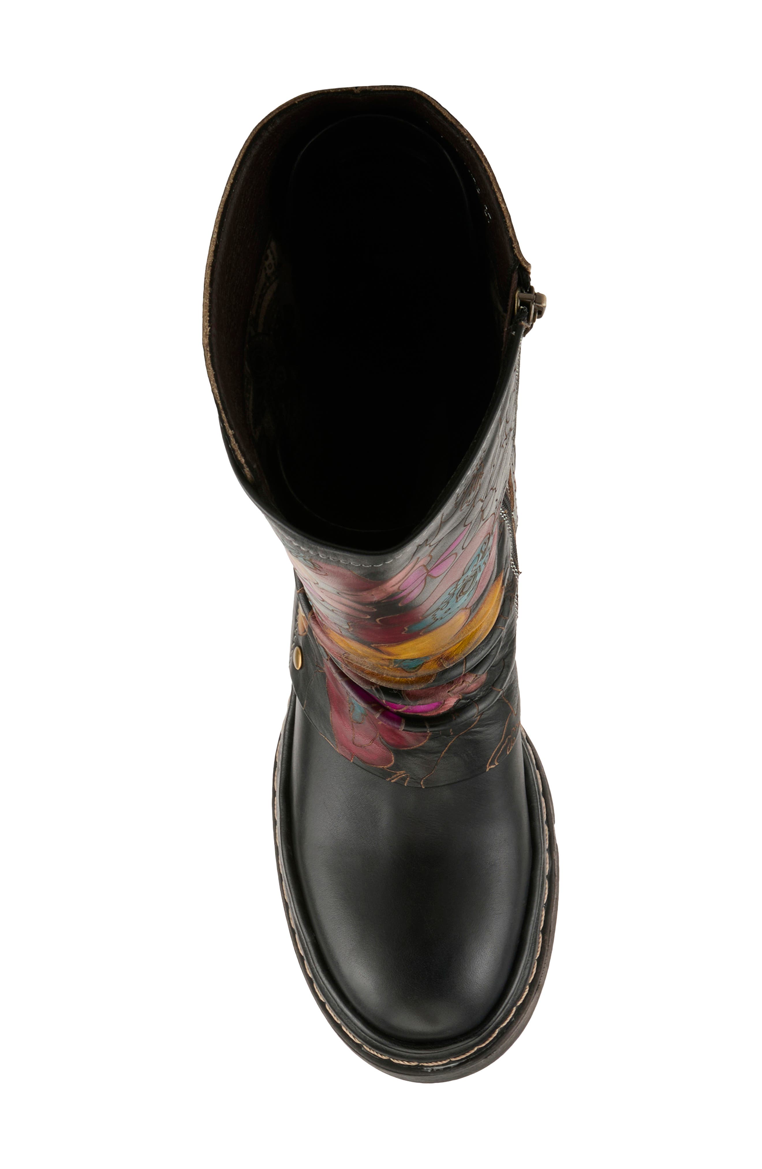 L'Artiste by Spring Step Coolvibes Platform Boot, Alternate, color, Black Multi