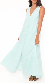 Petal & Pup Lovisa Eyelet Cotton Maxi Dress