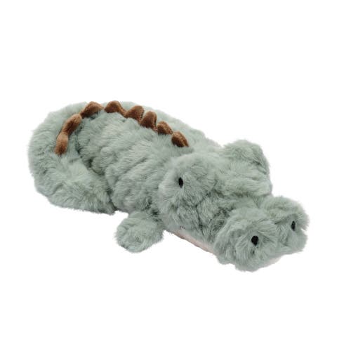 Lambs & Ivy Jungle Story Plush Alligator Stuffed Animal Toy In Green