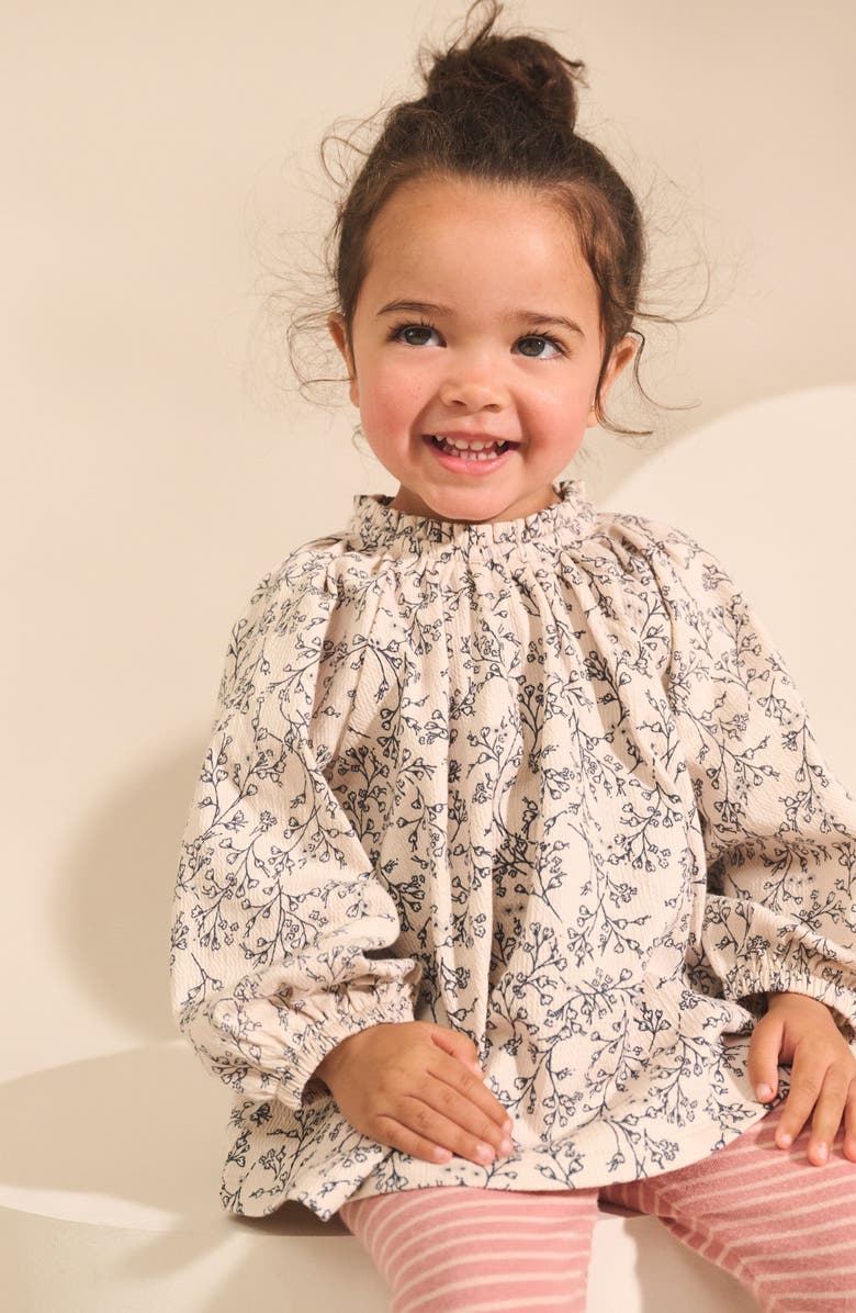 NEXT Kids
3-Pack Assorted Cotton Ruffle Tops, Alternate, color, Pink