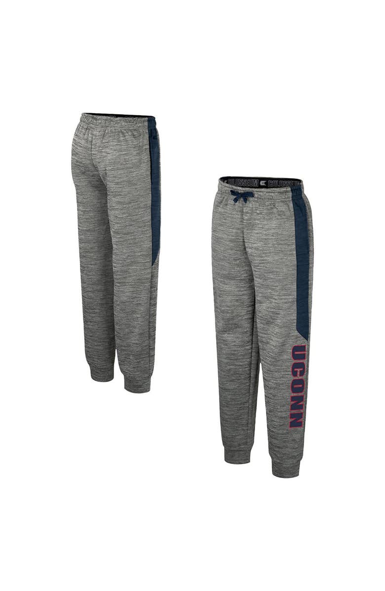 COLOSSEUM Youth Colosseum Heather Gray UConn Huskies Fleece Pants, Main, color, Heather Gray