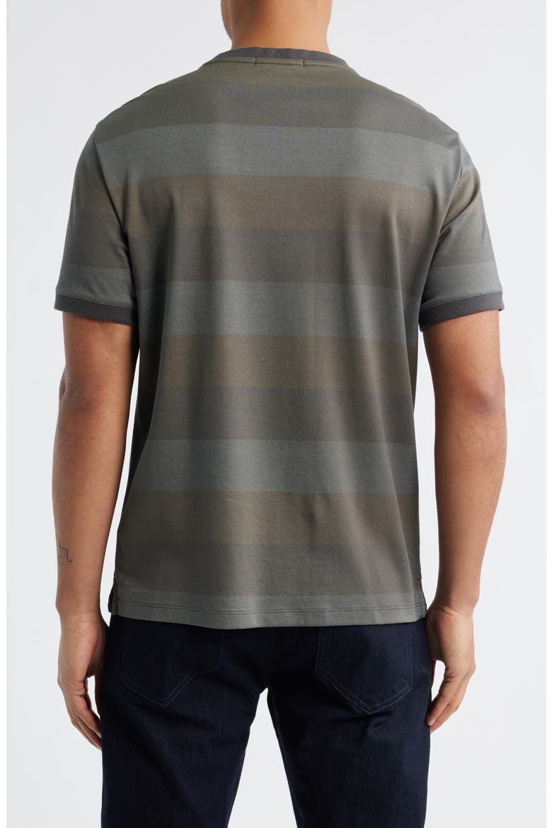Morning Lake Short Sleeve Crewneck T-Shirt, Alternate, color, BROWN