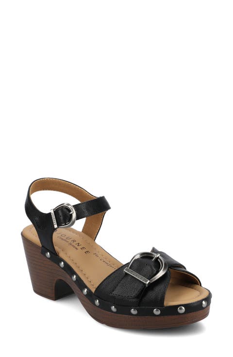 Sisilia Ankle Strap Platform Sandal (Women)