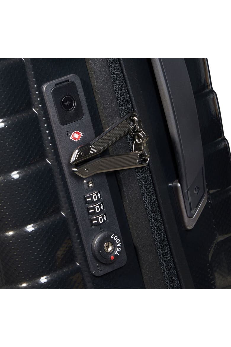 Proxis Global Hardside 22" Carry On Spinner Luggage, Alternate, color, Black