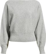 Open Edit Boat Neck Sweater