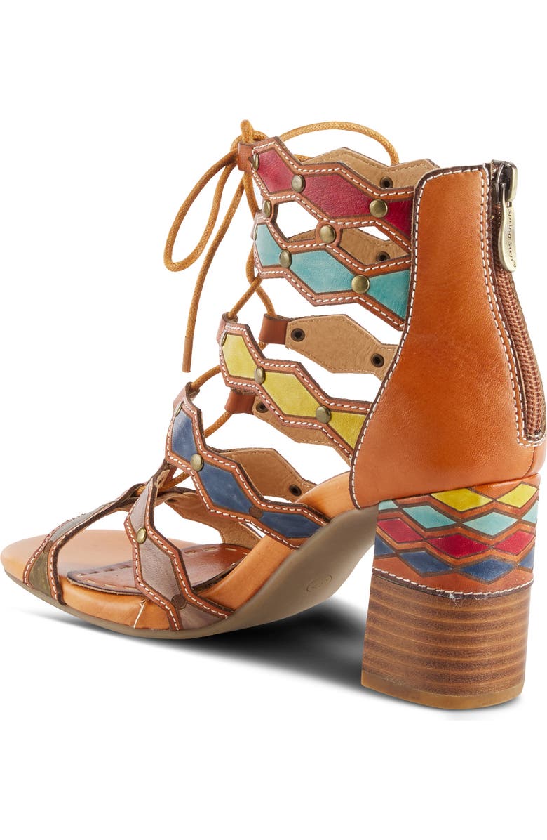 L'Artiste by Spring Step Artdeco Strappy Sandal, Alternate, color,