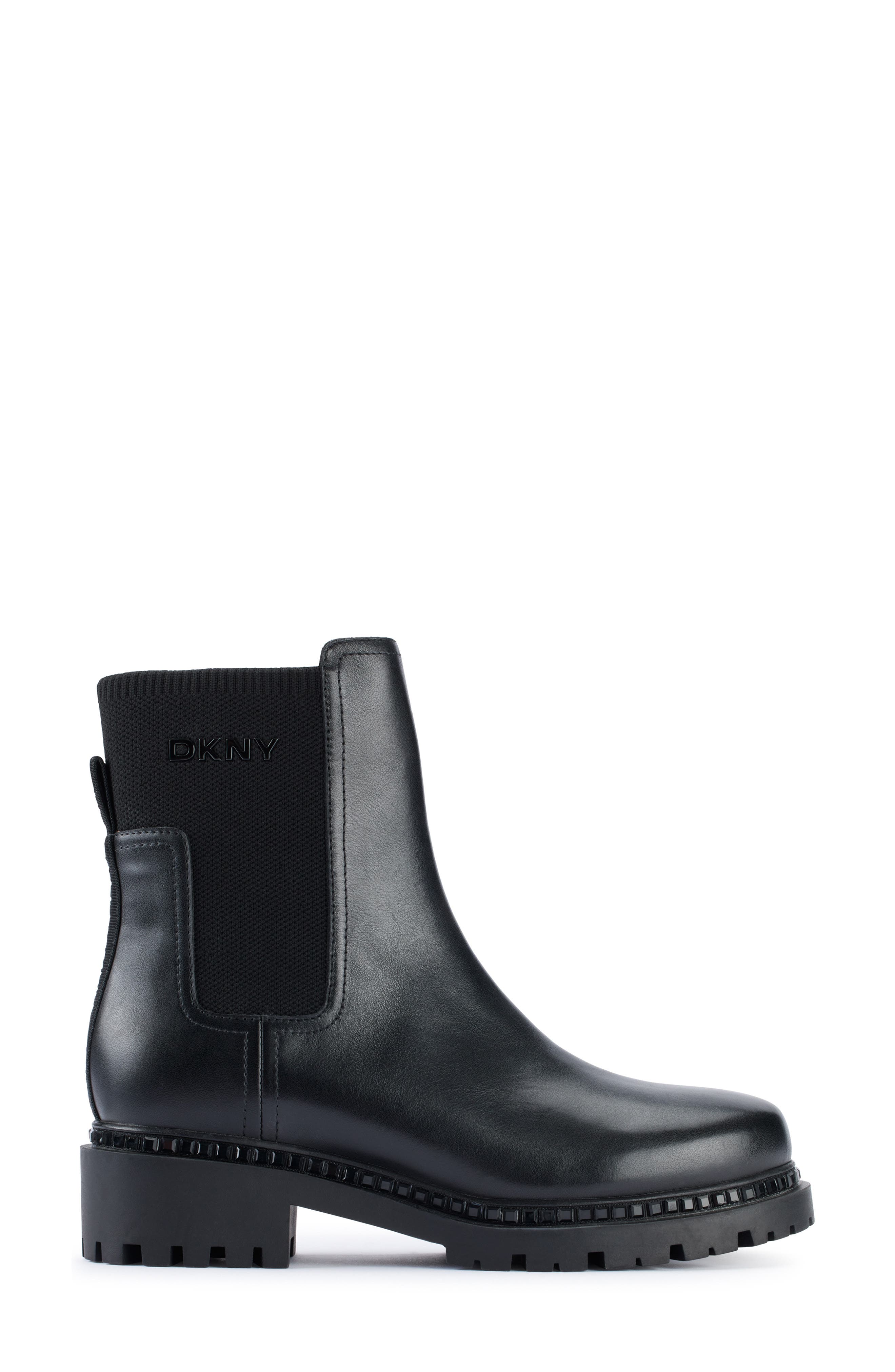 DKNY Roxanne Lug Sole Chelsea Boot, Alternate, color, 