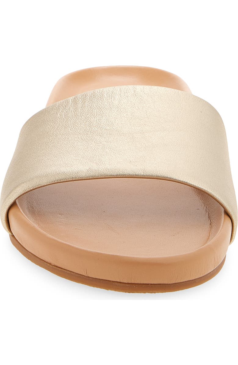 Beek Gallito Slide Sandal, Alternate, color, Platinum/ Beach