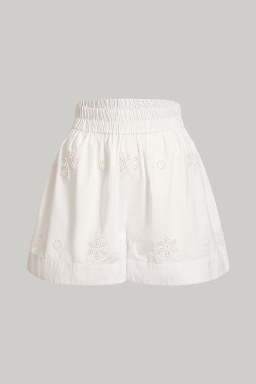 Merlette Antibes Eyelet Short In Multi
