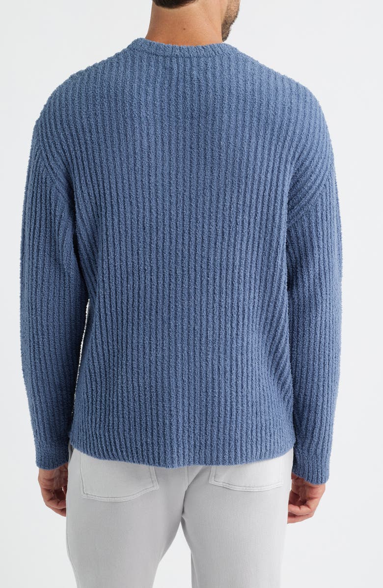 UGG<sup>®</sup> Ryatt Rib Sweatshirt, Alternate, color, Dark Wave