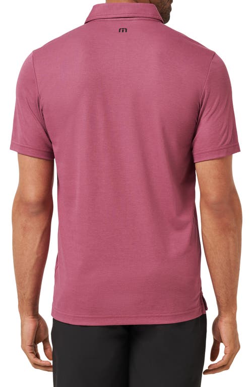 Travismathew Bungee Jump Polo In Purple
