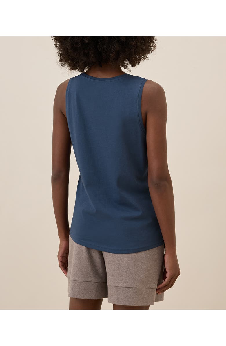 Pact Organic Cotton Softspun High Neck Tank, Alternate, color, Castor Green
