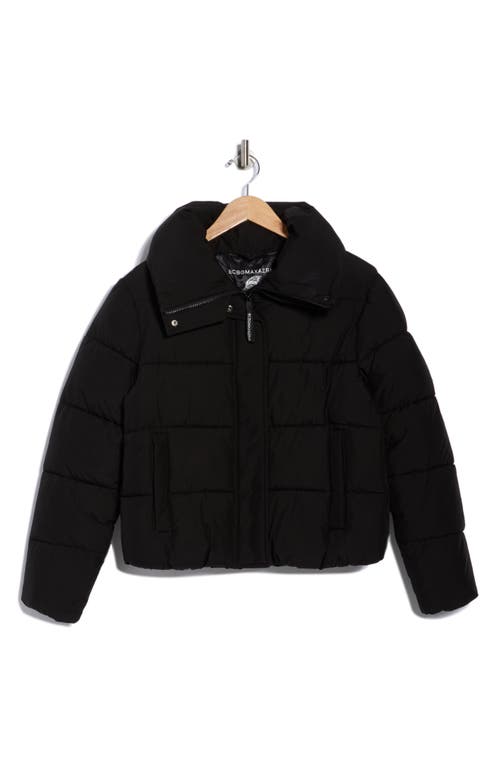 Bcbgeneration Water Resistant Puffer Jacket In Black