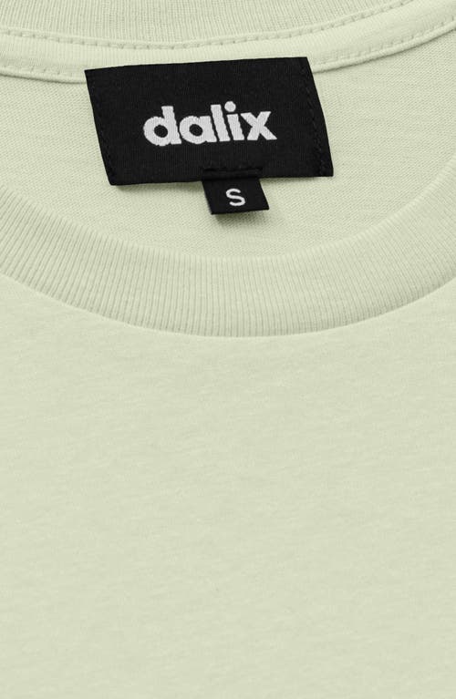 Dalix Womens Lil Peach Lightweight Everyday Tee In Green