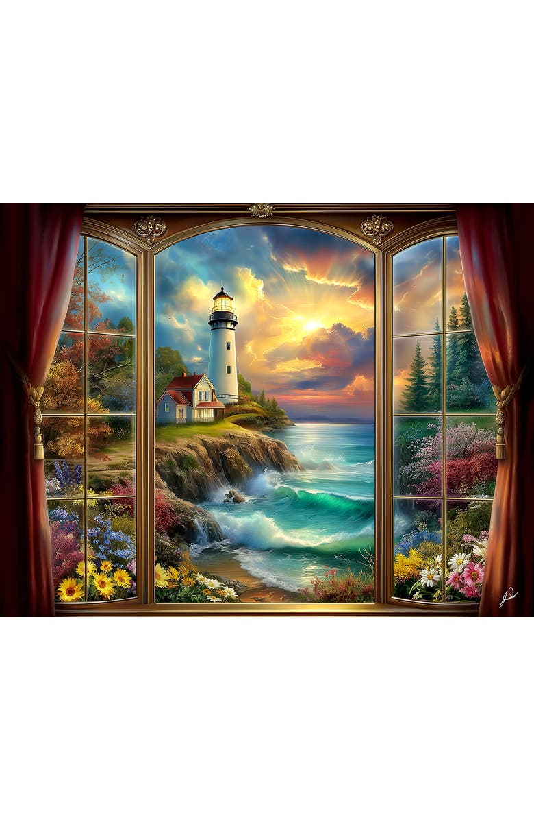 Sunsout A Beautiful View 1000 piece Jigsaw Puzzle for Adults Large Pieces, Alternate, color, Multicolor