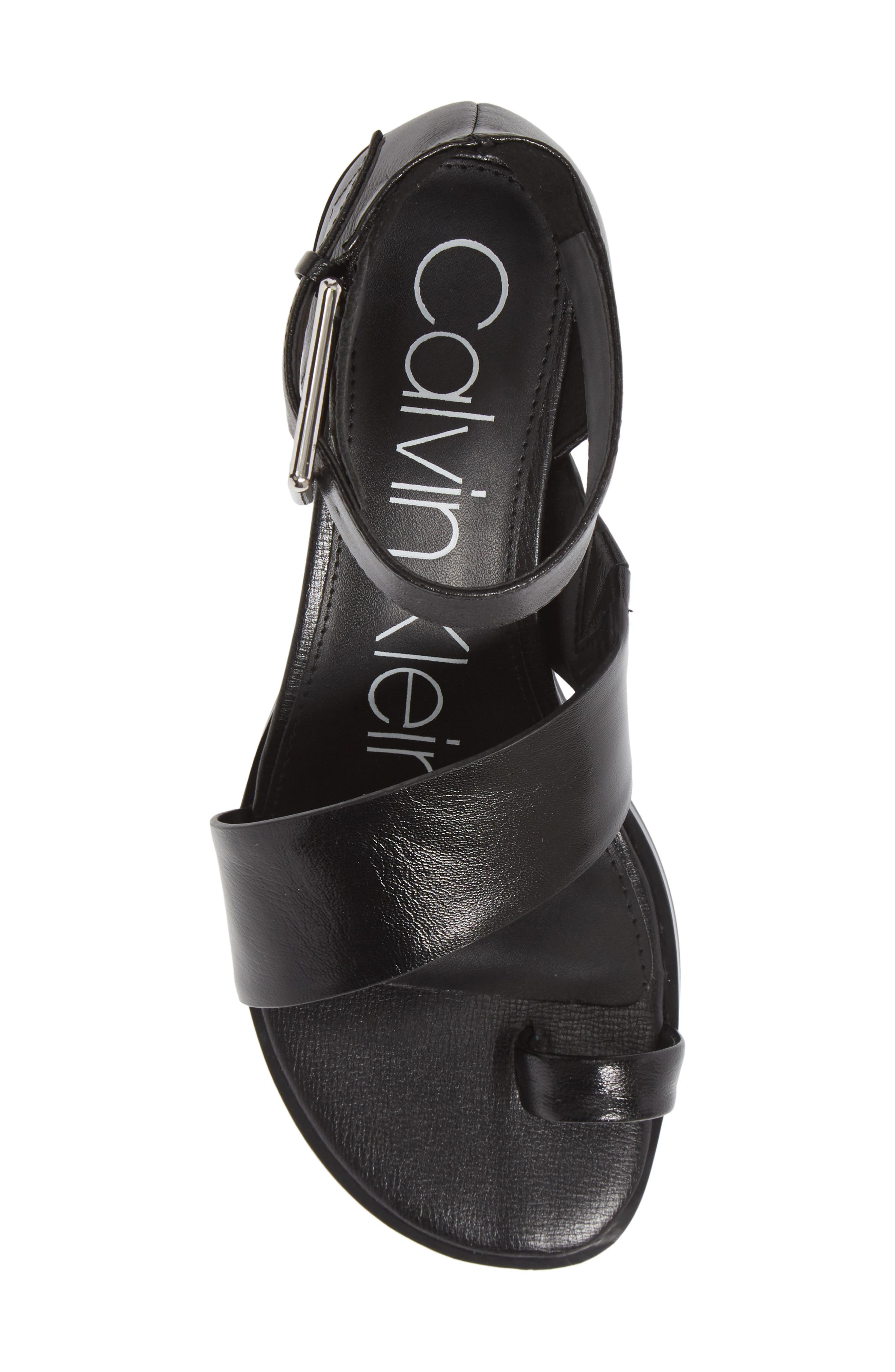 Calvin Klein Pepa Sandal, Alternate, color, 