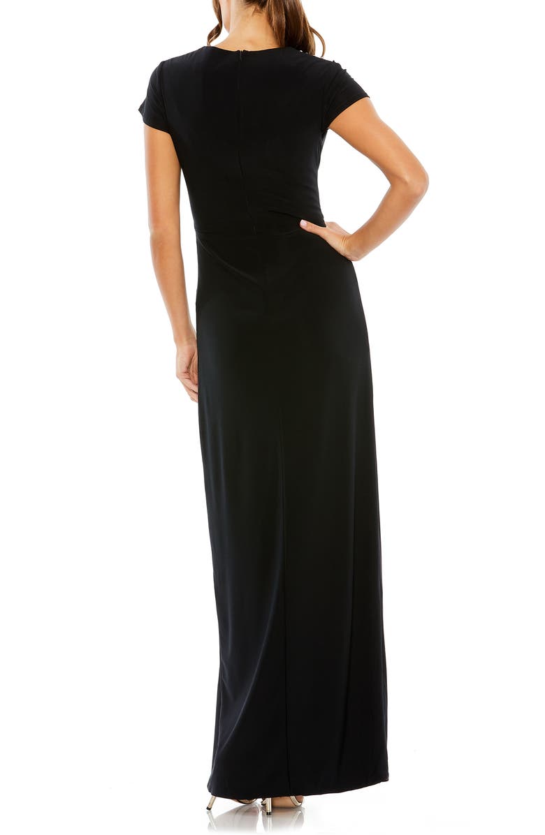 Mac Duggal Bead Embellished Sheath Gown, Alternate, color, 