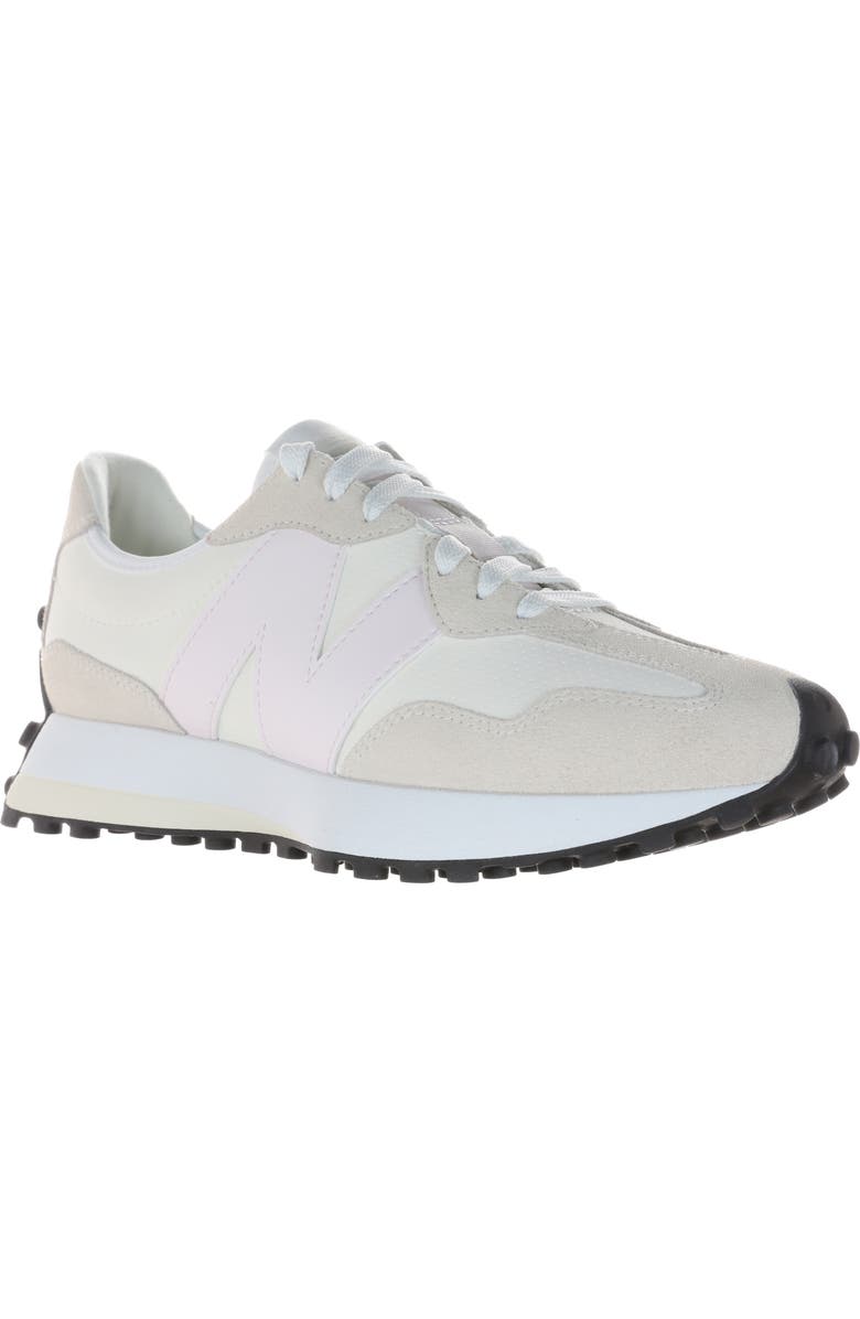 New Balance 327 Sneaker, Main, color, Sea Salt/Pink Salt