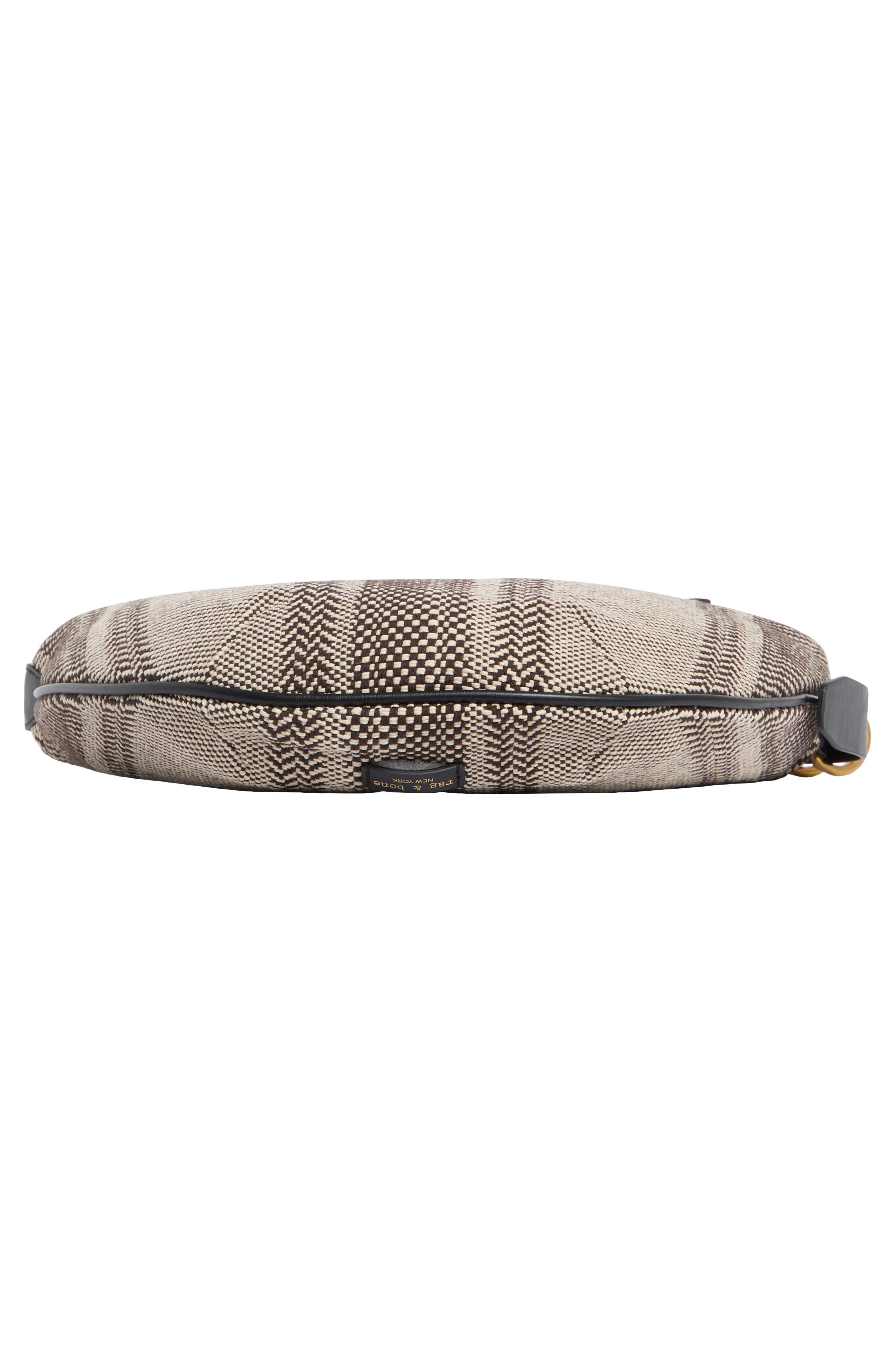 rag & bone Medium Mercer Hobo Bag, Alternate, color, Dark Brown