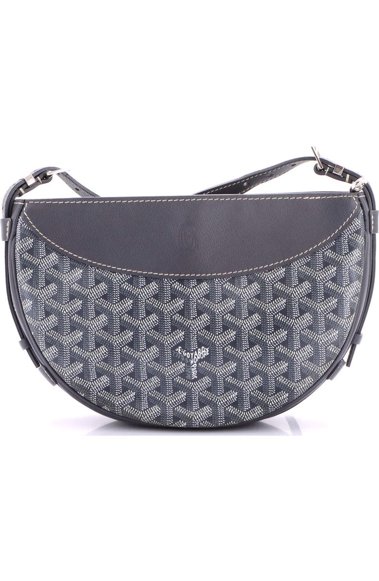 81036096 Hirondelle Shoulder Bag Coated Canvas and Leather, Main, color,