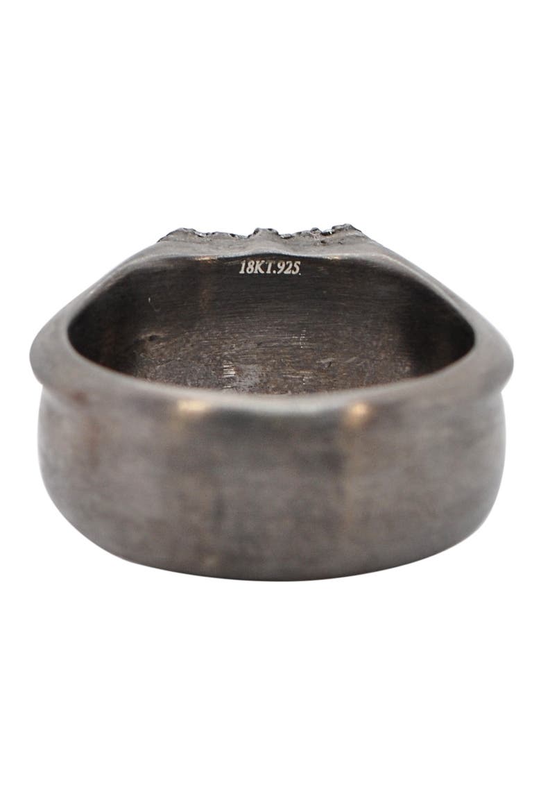 Men's Cross Shield Signet Ring, Alternate, color, NO COLOR
