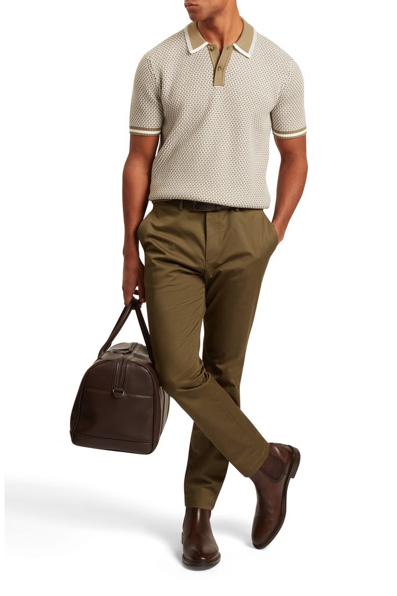 Breame Knit Polo, Alternate, color, OLIVE