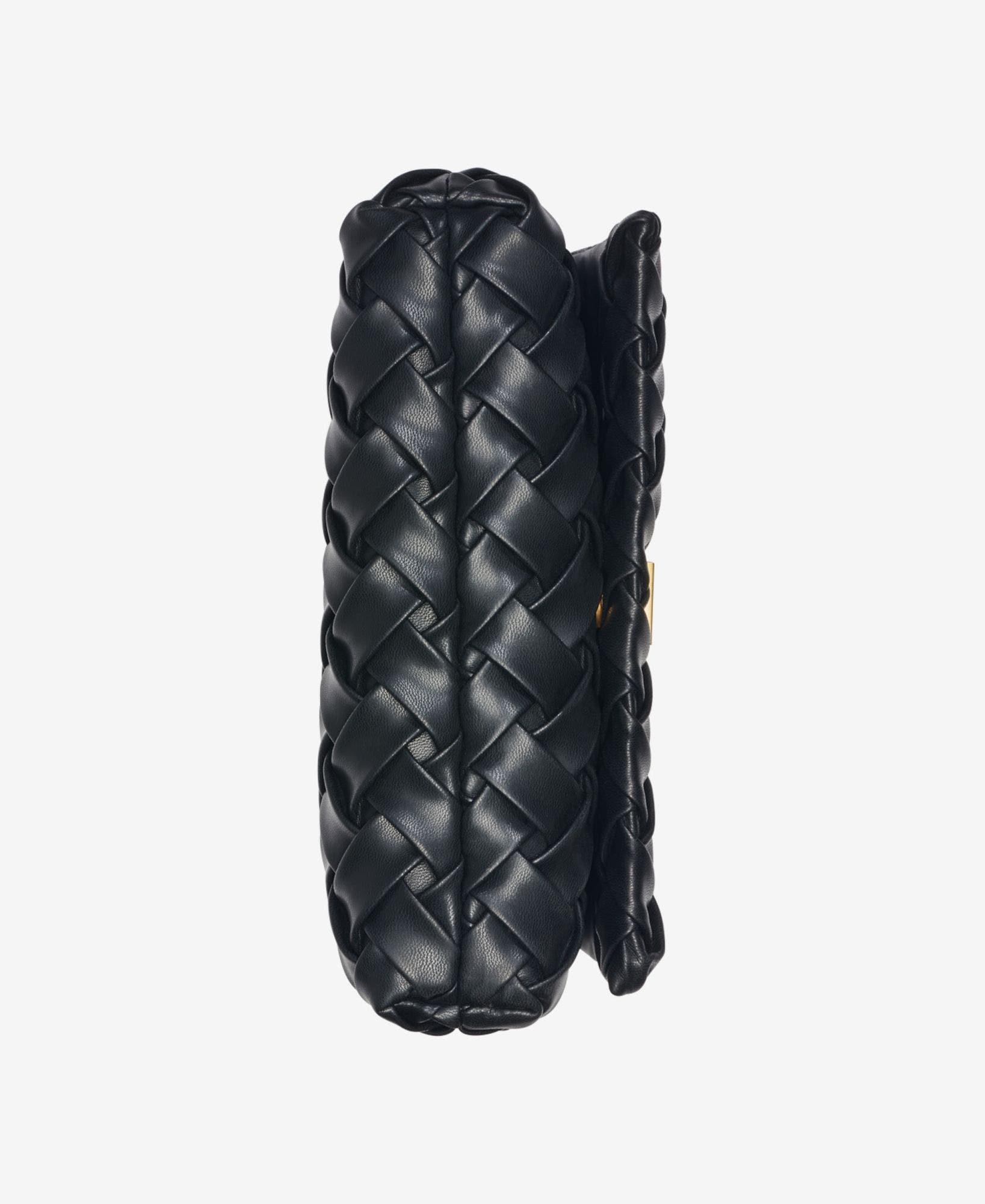 Lafayette Shoulder Bag, Alternate, color, Black Weave