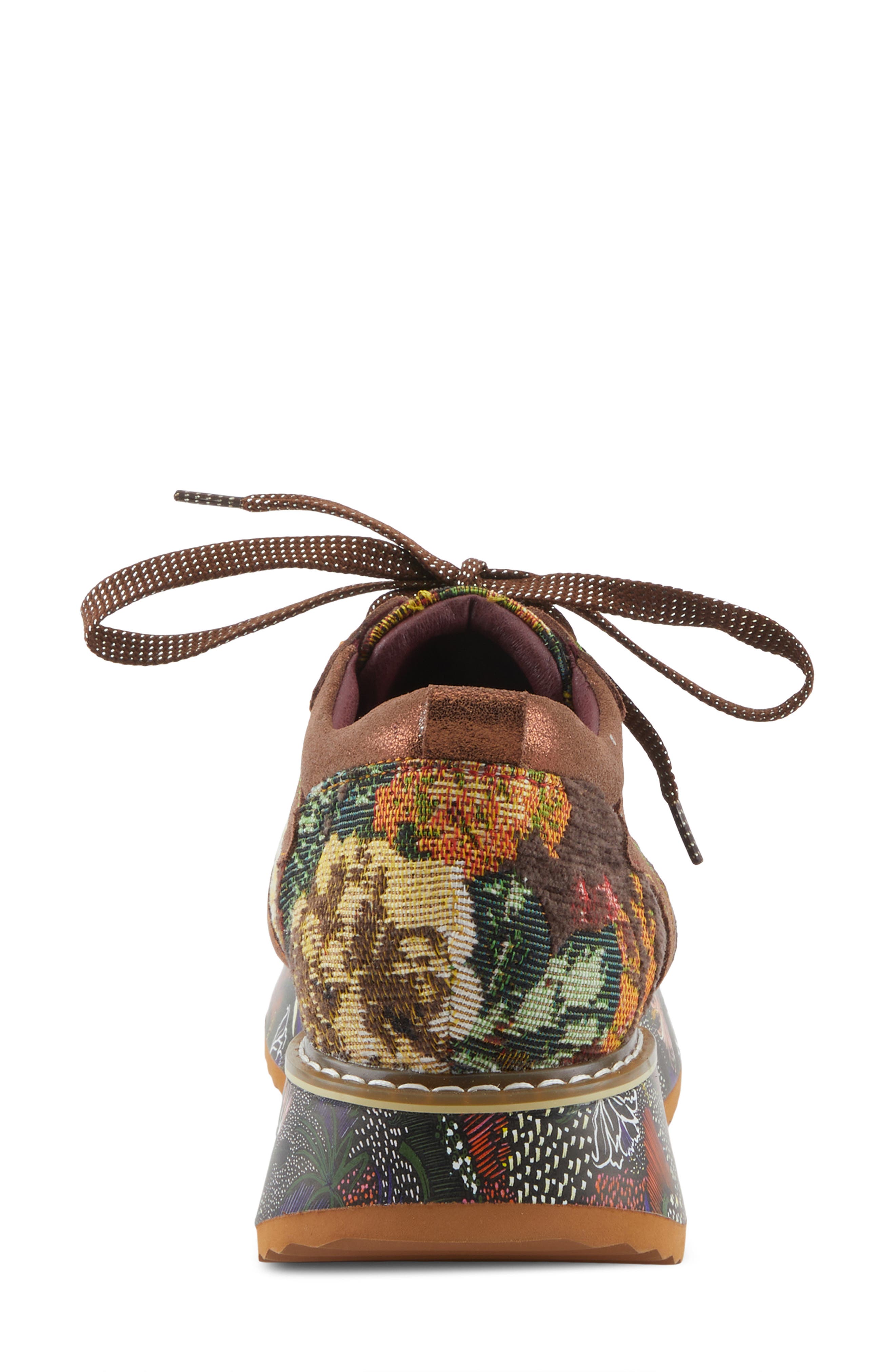 L'Artiste by Spring Step Invidia Platform Sneaker, Alternate, color, Bronze Multi