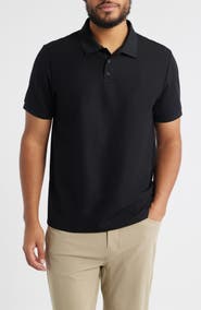 Zella Textured Performance Polo