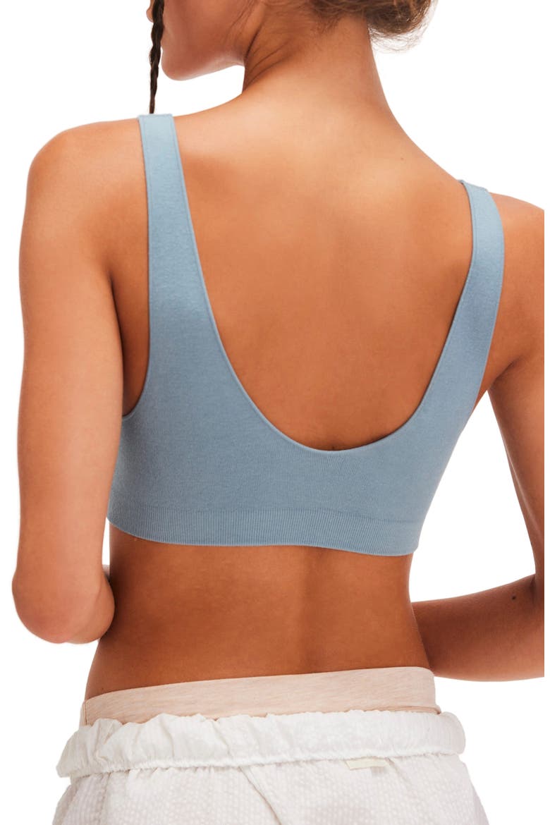 Intimately FP Rib Bralette, Alternate, color, STORMY SEA