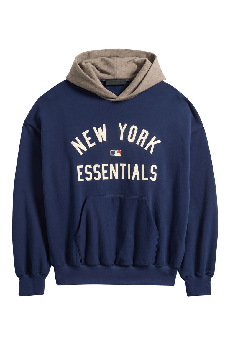 Fear of God Essentials x MLB Yankees Sport Fit Graphic Hoodie (Men