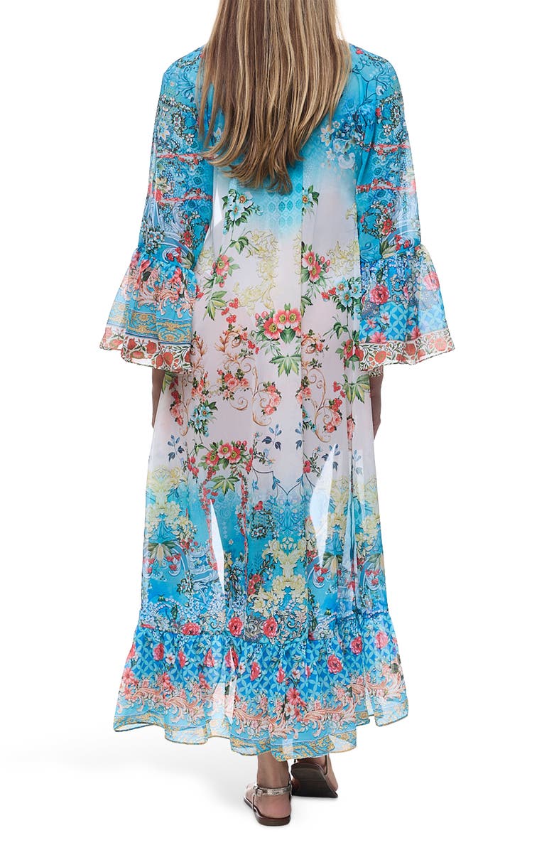 RANEES Ruffle Duster, Alternate, color, Blue