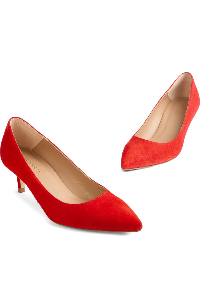 LK Bennett Audrey Pointed Toe Pump, Alternate, color, Red